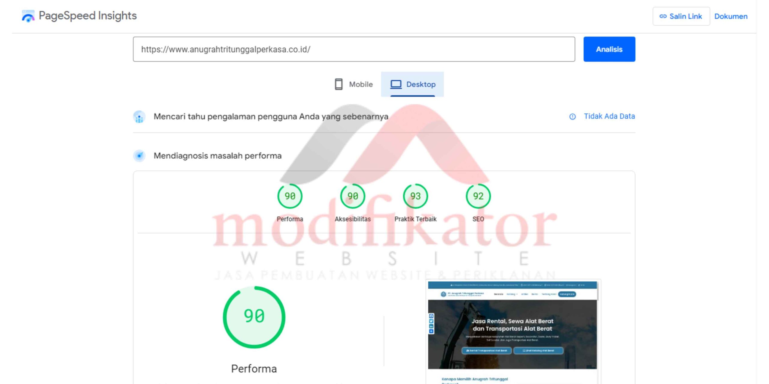 Performa Website Klien Modifikator Website (12)