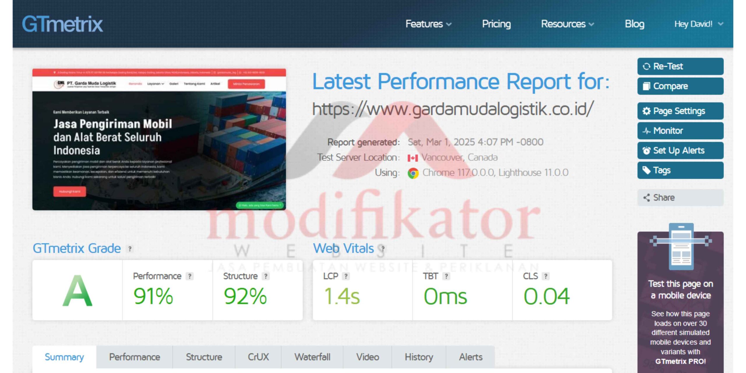 Performa Website Klien Modifikator Website (7)